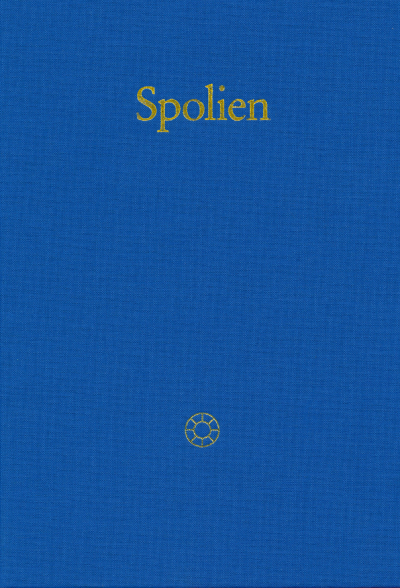 Cover of book: Spolien aus der Geschichte der Philosophie