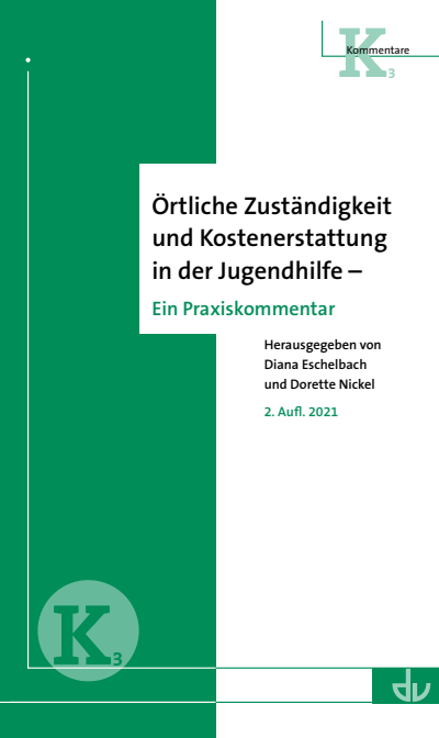 Cover des Buchs: Örtliche Zuständigkeit und Kostenerstattung in der Jugendhilfe