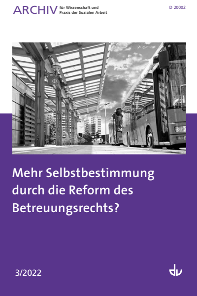 Cover des Buchs: Mehr Selbstbestimmung durch die Reform des Betreuungsrechts?