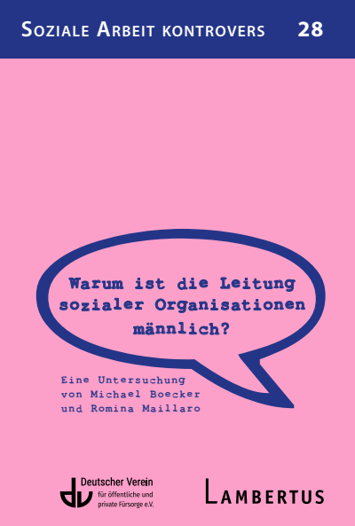 Cover des Buchs: Warum ist die Leitung sozialer Organisationen männlich?