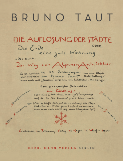 Cover of book: Die Auflösung der Städte