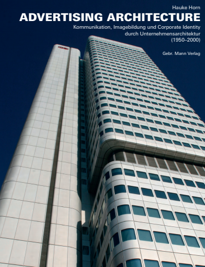 Cover of book: ADVERTISING ARCHITECTURE