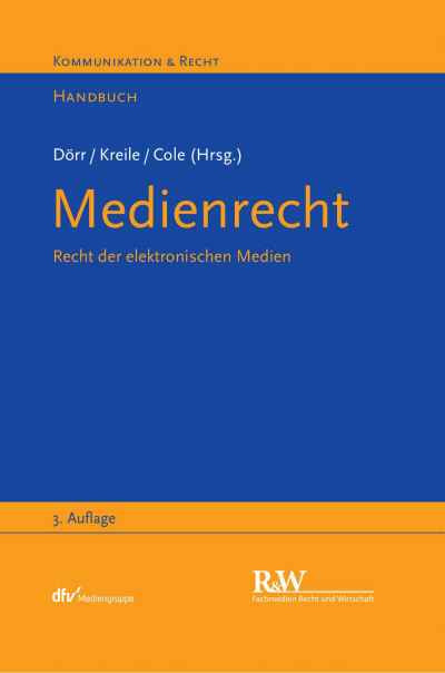 Cover of book: Medienrecht