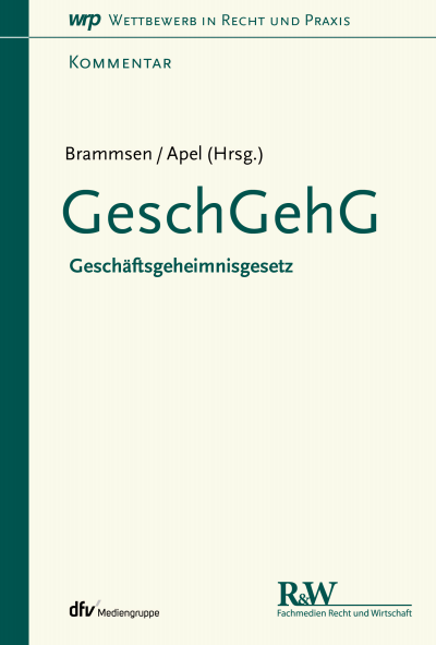 Cover of book: GeschGehG