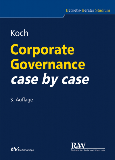 Cover des Buchs: Corporate Governance case by case