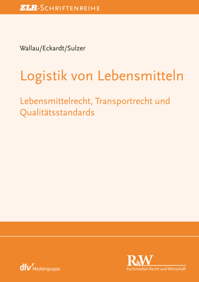 Cover of book: Logistik von Lebensmitteln