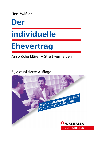 Cover des Buchs: Der individuelle Ehevertrag