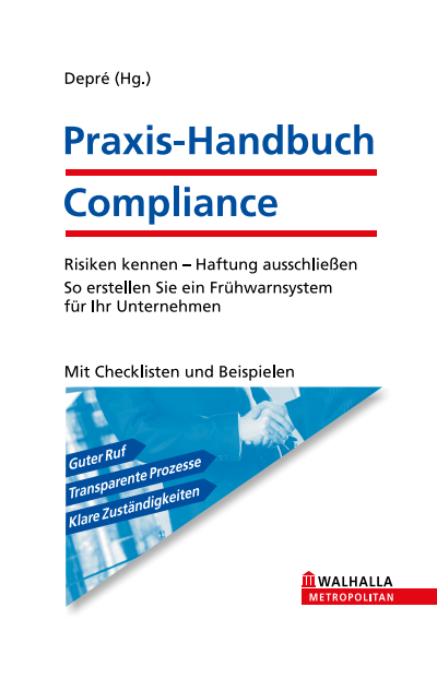 Cover des Buchs: Praxis-Handbuch Compliance