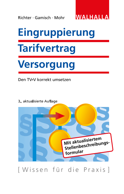 Cover of book: Eingruppierung Tarifvertrag Versorgung