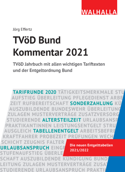 Cover des Buchs: TVöD Bund Kommentar 2021