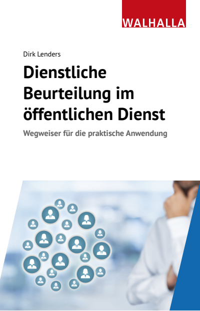 Cover des Buchs: Dienstliche Beurteilung im öffentlichen Dienst