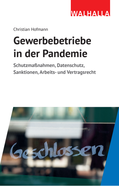 Cover des Buchs: Gewerbebetriebe in der Pandemie