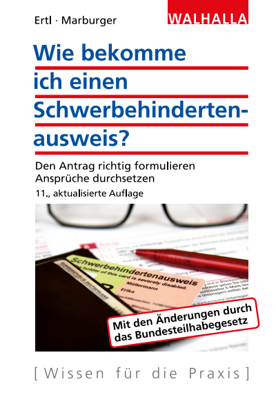 Cover des Buchs: Wie bekomme ich einen Schwerbehindertenausweis?
