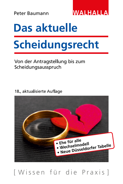Cover des Buchs: Das aktuelle Scheidungsrecht