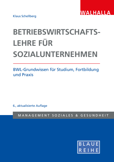 Cover des Buchs: Betriebswirtschaftslehre für Sozialunternehmen