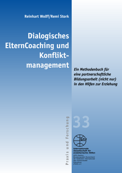 Cover des Buchs: Dialogisches ElternCoaching und Konfliktmanagement