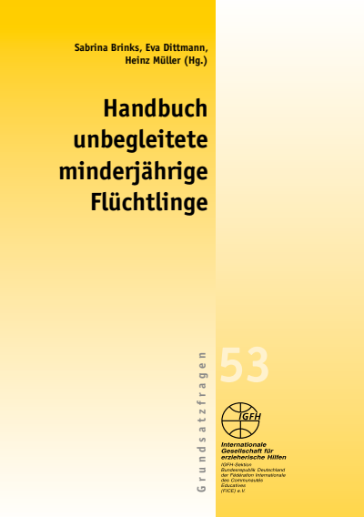 Cover of book: Handbuch unbegleitete minderjährige Flüchtlinge