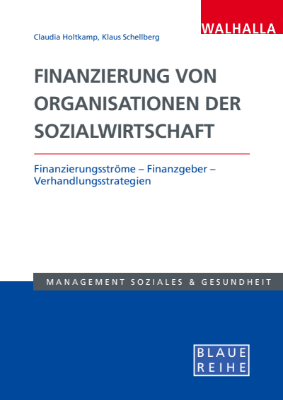 Cover des Buchs: Finanzierung von Organisationen der Sozialwirtschaft