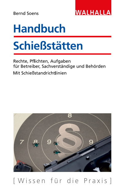 Cover des Buchs: Handbuch Schießstätten