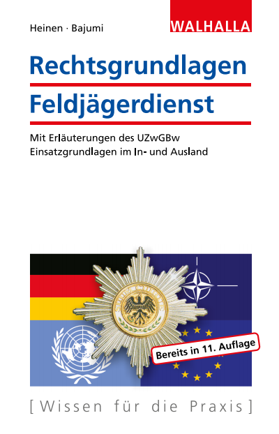 Cover des Buchs: Rechtsgrundlagen Feldjägerdienst