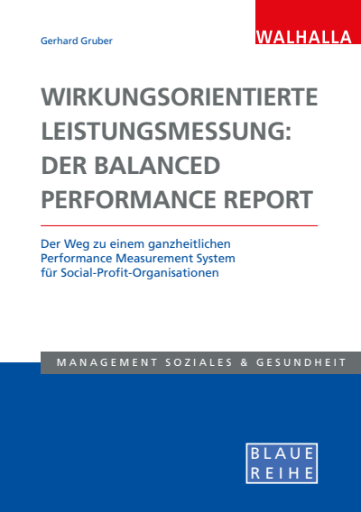 Cover des Buchs: Wirkungsorientierte Leistungsmessung: Der Balanced Performance Report