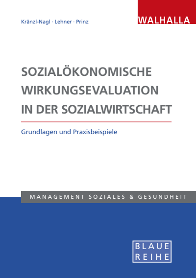 Cover des Buchs: Sozialökonomische Wirkungsevaluation in der Sozialwirtschaft
