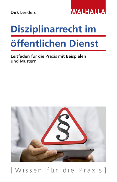 Cover des Buchs: Disziplinarrecht im öffentlichen Dienst