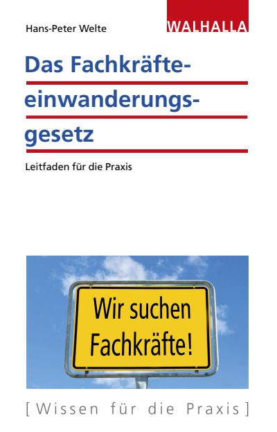 Cover des Buchs: Das Fachkräfteeinwanderungsgesetz