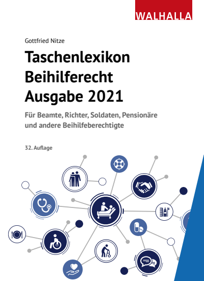 Cover of book: Taschenlexikon Beihilferecht Ausgabe 2021