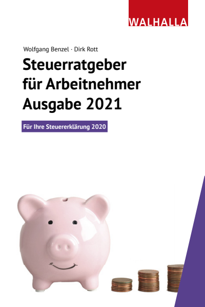 Cover des Buchs: Steuerratgeber für Arbeitnehmer - Ausgabe 2021