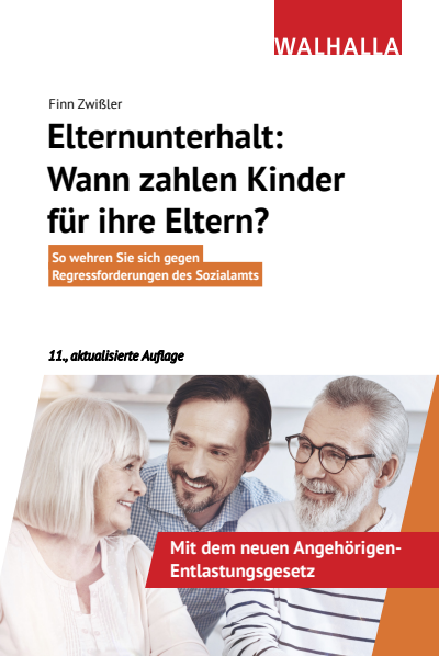 Cover des Buchs: Elternunterhalt: Wann zahlen Kinder für ihre Eltern?