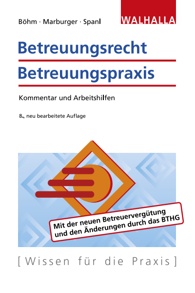 Cover des Buchs: Betreuungsrecht-Betreuungspraxis