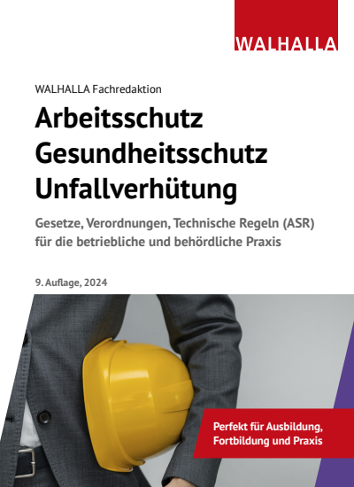 Cover des Buchs: Arbeitsschutz, Gesundheitsschutz, Unfallverhütung