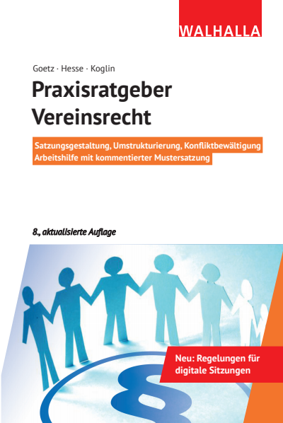 Cover des Buchs: Praxisratgeber Vereinsrecht