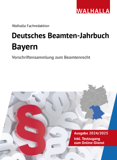 Cover des Buchs: Deutsches Beamten-Jahrbuch Bayern Jahresband 2024/2025