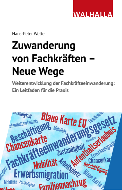 Cover of book: Zuwanderung von Fachkräften - Neue Wege