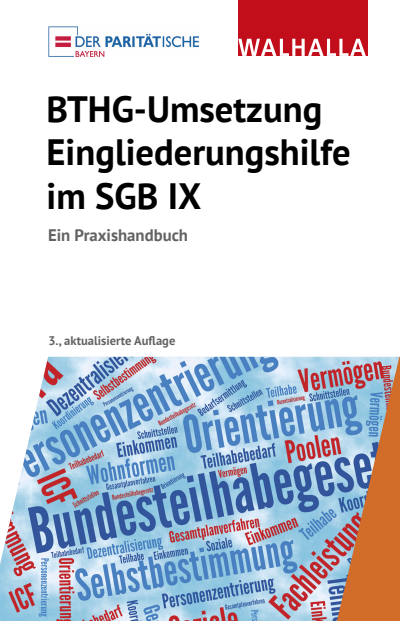 Cover des Buchs: BTHG-Umsetzung - Eingliederungshilfe im SGB IX