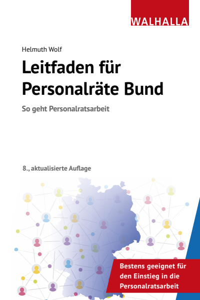 Cover of book: Leitfaden für Personalräte Bund