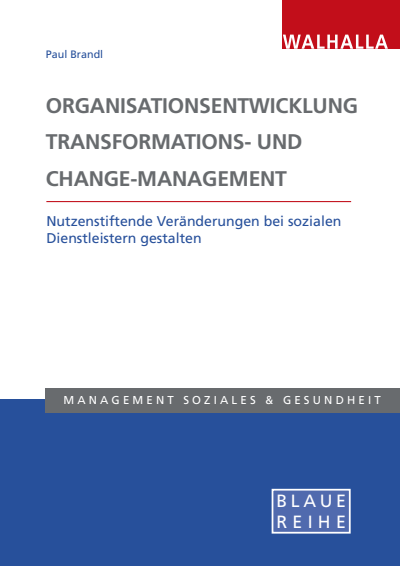 Cover des Buchs: Organisationsentwicklung, Transformations und ChangeManagement