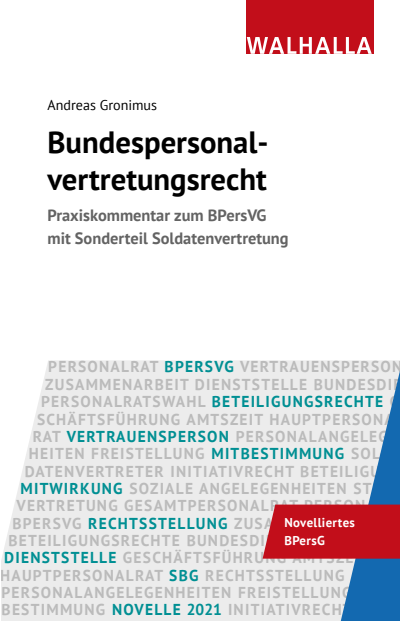 Cover of book: Bundespersonalvertretungsrecht