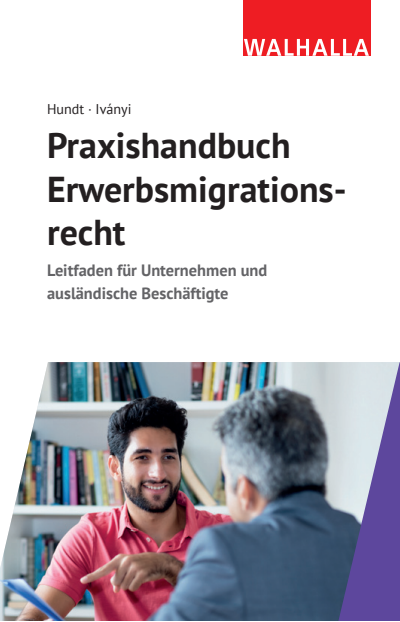 Cover of book: Praxishandbuch Erwerbsmigrationsrecht