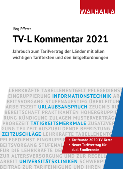 Cover des Buchs: TV-L Kommentar 2021