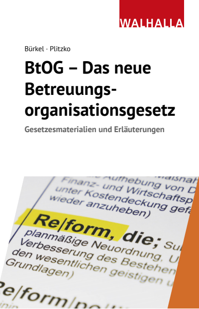 Cover of book: BtOG - Das neue Betreuungsorganisationsgesetz