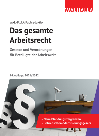 Cover of book: Das gesamte Arbeitsrecht