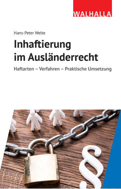 Cover des Buchs: Inhaftierung im Ausländerrecht