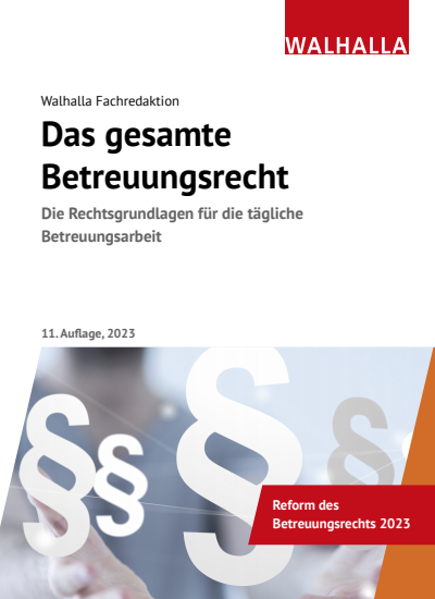 Cover des Buchs: Das gesamte Betreuungsrecht