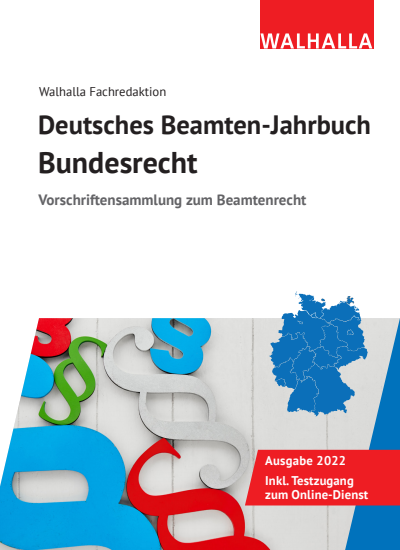 Cover des Buchs: Deutsches Beamten-Jahrbuch Bundesrecht Jahresband 2022