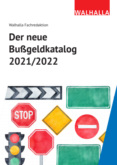 Cover of book: Der neue Bußgeldkatalog 2021/2022
