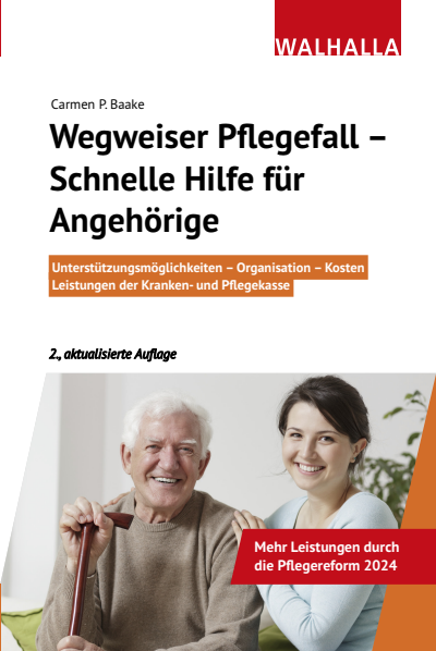 Cover des Buchs: Wegweiser Pflegefall - Schnelle Hilfe für Angehörige