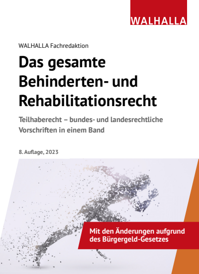 Cover des Buchs: Das gesamte Behinderten- und Rehabilitationsrecht
